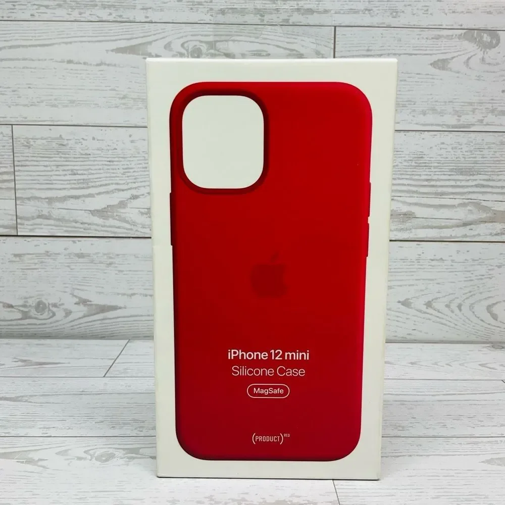 iPhone 12 Mini Silicone Case Red